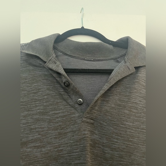 Lululemon Polo Grey/Brown for Men Size Medium - Picture 3 of 9